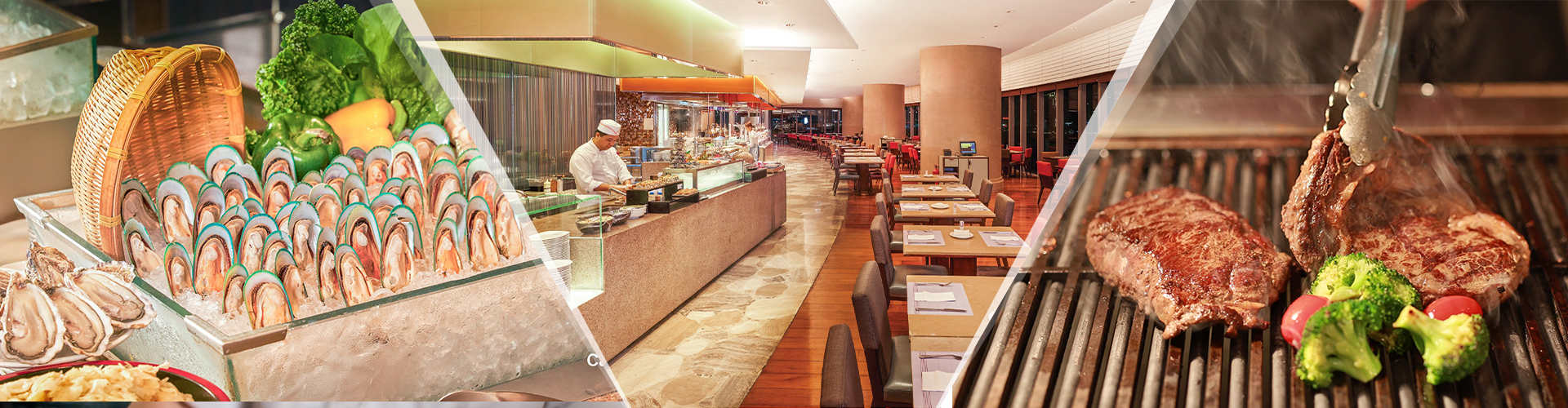 澳門皇冠假日酒店 藍灣餐廳海鮮自助晚餐